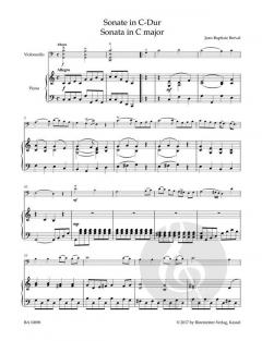 Sonate in C-Dur op. 40/1 von Jean-Baptiste Bréval (Download) 