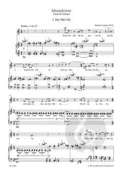 Abendröte von Manfred Trojahn (Download) 