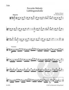 Viola Recital Album 3 von Kurt Sassmannshaus (Download) 