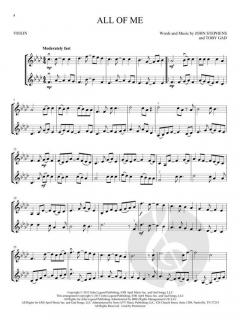 Pop Hits for Violin Duet im Alle Noten Shop kaufen
