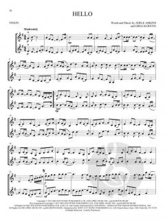 Pop Hits for Violin Duet im Alle Noten Shop kaufen