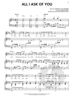 The Phantom Of The Opera - Music Minus One Vocal von Andrew Lloyd Webber 
