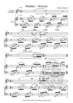3 Sax Repaintings von Rainer Fabich 