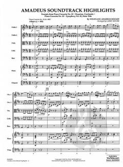 Amadeus Soundtrack Highlights von Wolfgang Amadeus Mozart (Download) 