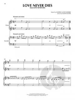 Andrew Lloyd Webber Favorites for Piano Duet 