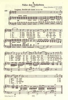 Lieder Band 3 von Franz Schubert 