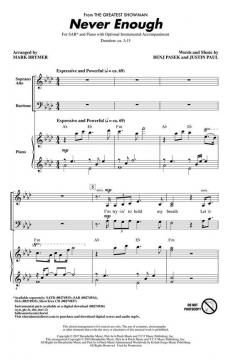 Never Enough von Benj Pasek (Download) 