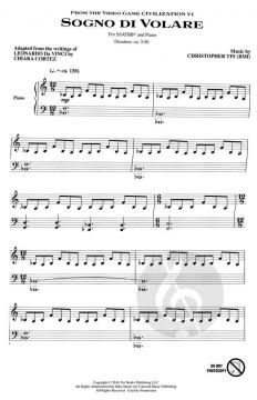 Sogno Di Volare von Christopher Tin (Download) 