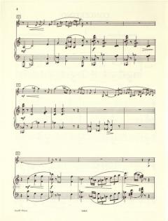 Concertino für Klarinette (B) und Klavier von Harald Genzmer 