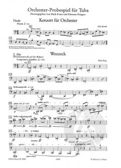 Orchester-Probespiel für Tuba/Kontrabasstuba im Alle Noten Shop kaufen