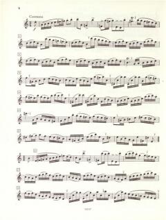 Partita in a-Moll BWV 1013 von Johann Sebastian Bach für Flöte solo im Alle Noten Shop kaufen