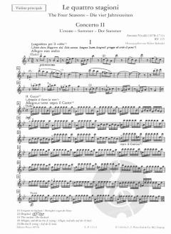 Die vier Jahreszeiten: Der Sommer von Antonio Vivaldi 