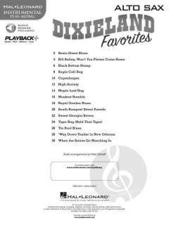 Dixieland Favorites - Alto Sax 