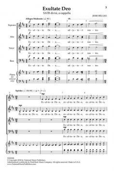 Exultate Deo von Jesse Beulke (Download) 