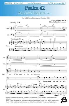 Psalm 42 (My Spirit Longs for You) von Heather Sorenson (Download) 