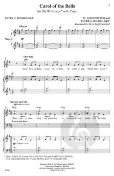 Carol of The Bells von Peter J. Wilhousky 
