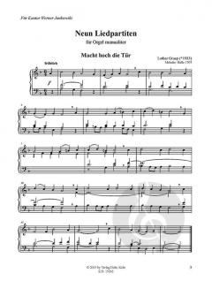 Neun Liedpartiten von Lothar Graap für Orgel manualiter im Alle Noten Shop kaufen (Partitur)