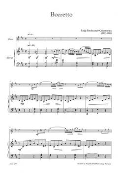2 Stücke (Bozzetto und Rondoletto) für Oboe und Klavier (Kirsch) im Alle Noten Shop kaufen