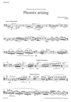 Phoenix Arising für Fagott und Klavier (Graham Waterhouse) 
