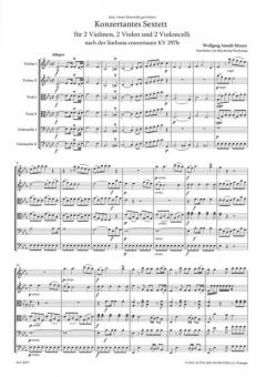 Konzertantes Sextett Es-Dur KV 297b von Wolfgang Amadeus Mozart 