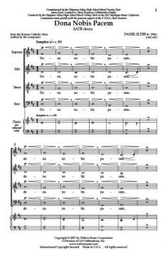 Dona Nobis Pacem von Daniel Elder 