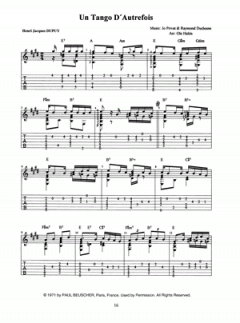 French Tangos for Guitar von Ole Halen 