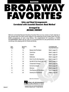 Essential Elements Broadway Favorites Bassoon (Fagott) 