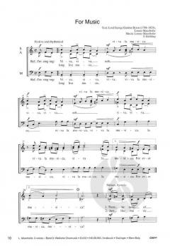 3 voices Band 3: Weltliche Chormusik von Lorenz Maierhofer 