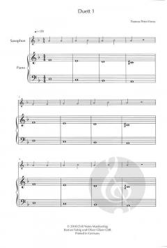 12 very easy duets von Thomas Peter-Horas 