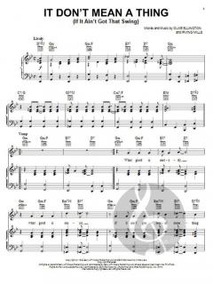 It Don't Mean A Thing von Duke Ellington 