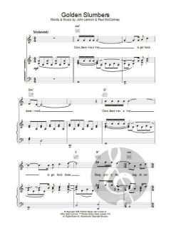 Golden Slumbers von The Beatles 