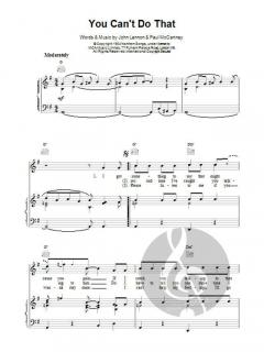 You Can't Do That von The Beatles 