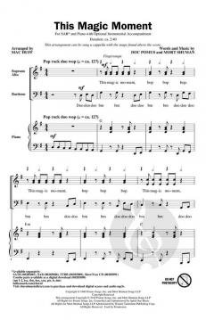 This Magic Moment von Mort Shuman (Download) 
