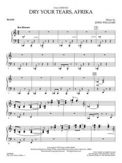 Dry Your Tears Afrika (Amistad) (With Choir) von John Williams 