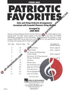 Patriotic Favorites for Strings von John Moss 