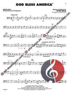 Patriotic Favorites for Strings von John Moss 