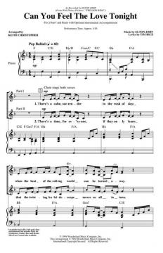 Can You Feel The Love Tonight von Elton John (Download) 