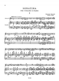 Sonatina von Bohuslav Martinu 
