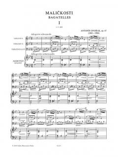 Malickosty (Bagatellen) op. 47 (Antonín Dvorák) 