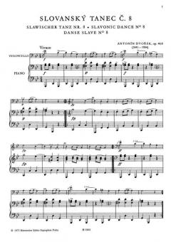Kompositionen für Violoncello und Klavier von Antonín Dvorák im Alle Noten Shop kaufen