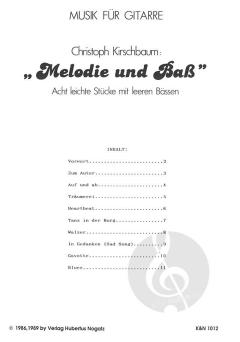 Melodie und Bass 