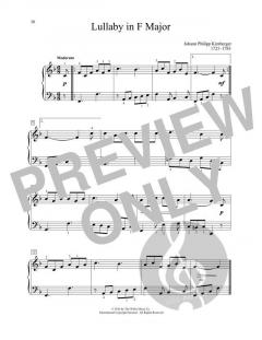 Lullaby In F Major von Johann Philipp Kirnberger 