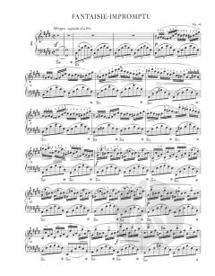 Impromptus op. 29, 36, 51, 66 von Frédéric Chopin 