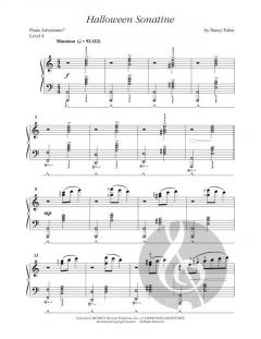 Halloween Sonatine von Nancy Faber 