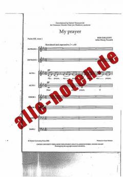 My Prayer (Bob Chilcott) 