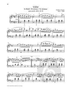 Valse B minor von Frédéric Chopin 