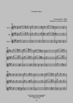 13 Trios von Lully 
