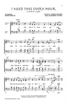 Two Hymns Settings 