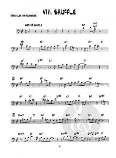 15 Easy Jazz, Blues & Funk Etudes von Bob Mintzer für Instrumente im Bassschlüssel im Alle Noten Shop kaufen