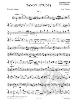 Tango Etudes von Astor Piazzolla 